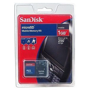 Blackberry Curve 8310 Sandisk MicroSD 1GB Memory Card Computers & Accessories