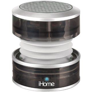 iHome IM60GT 3.5mm Aux Portable Speaker (Gray Translucent)   Players & Accessories