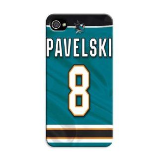 Custom NHL San Jose Sharks Team Logo Pavelski Case Fit for Iphone 4 By Lfy  Sports Fan Cell Phone Accessories  Sports & Outdoors