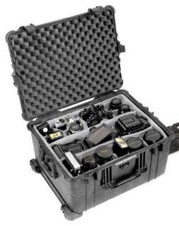 Pelican 1620 Case w/Padded Dividers   Black Sports & Outdoors