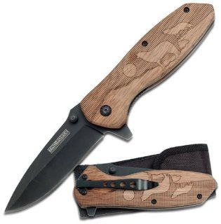 Tac Force TF 735W Tactical Assisted Opening Folding Knife 4.5 Inch Closed  Tactical Folding Knives  Sports & Outdoors