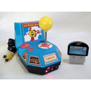 Namco Ms. Pac Man Plug 'n Play with 5 TV Games Super Gamekey Combo Pack   Dig Dug, Rally X Toys & Games