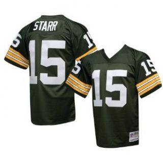 Green Bay Packers Mitchell & Ness 1969 Bart Starr #15 Replica Throwback Jersey Clothing