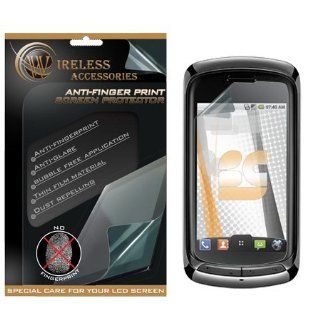 LG Genesis US760 Anti Fingerprint Screen Protector Cell Phones & Accessories