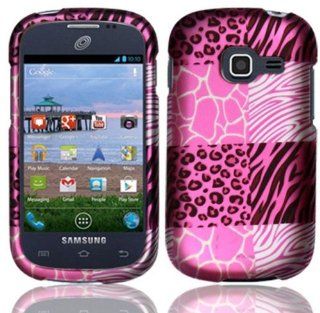Samsung Galaxy Centura S738C ( Straight Talk , Net10 , Tracfone ) Phone Case Accessory Unique Exotic Design Hard Snap On Cover with Free Gift Aplus Pouch Cell Phones & Accessories