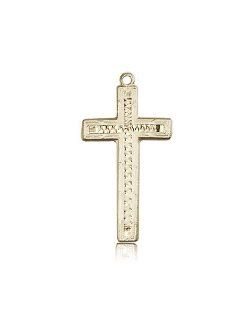 14kt Gold Cross Medal Jewelry