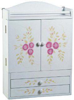 Mele Brianna Hand Painted Jewelry Cabinet 768 11 Jewelry Armoires Jewelry