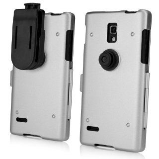 BoxWave LG Optimus L9 P769 AluArmor Jacket   Rugged, Heavy Duty Anodized Aluminum Metal Case for Slim and Durable Protection   LG Optimus L9 P769 Cases and Covers (Metallic Silver) Cell Phones & Accessories