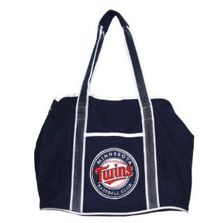 MLB Minnesota Twins Hampton Tote Bag, Navy  Sports Fan Tot  Sports & Outdoors