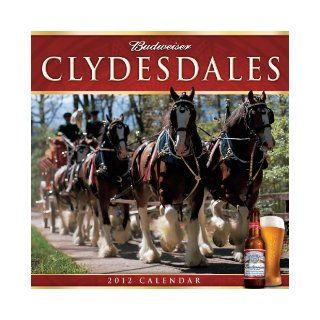 2012 Budweiser Clydesdales Wall Calendar TF Publishing 9781617760518 Books