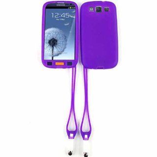Cell Armor SAMI747 NOV C06 DP Shell Skin Case for Samsung I747 Galaxy S III   Retail Packaging   Purple with Pen Cell Phones & Accessories