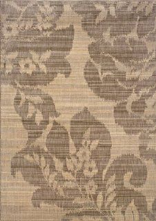 Beige Transitional Floral rug by Loom Craft Rustica in 10'x13'   Area Rugs