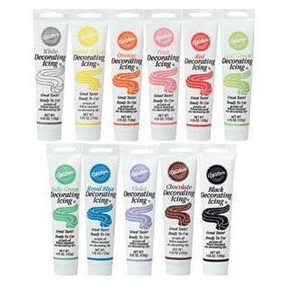Wilton Master Set of all 11 Ready To Use Icing Tube Colors (4.25 oz.Tubes) Kitchen & Dining