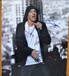 Eminem Slim Shady Marshall Mathers Autographed Signed 16x20 Coa Rare Legend Entertainment Collectibles