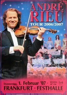 Andre Rieu Konzerttour 2007   Concert Music Poster Concertposter   Prints