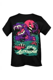 Asking Alexandria Sea Monster Slim Fit T Shirt 2XL Size  XX Large at  Mens Clothing store