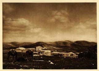 1925 Samaria Village Landscape West Bank Palestine   Original Photogravure   Prints