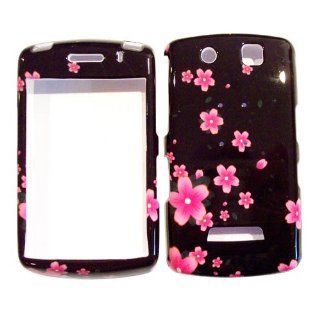 Hard Plastic Snap on Cover Fits RIM Blackberry 9530, 9500 Storm, Thunder Lovely Verizon Cell Phones & Accessories