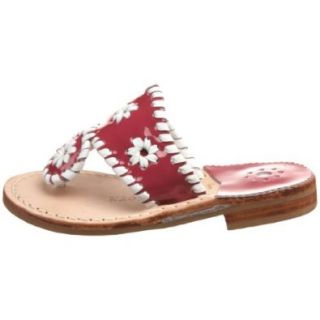 Jack Rogers Youth Key West Miss Navajo Sandal, Fuchsia/White, 9 M US Shoes