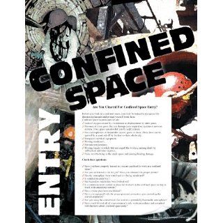 Confined Space Entry Poster Industrial Warning Signs