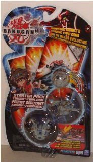 Haos (Grey) ROBOTALLIAN, SKYRESS and Mystery Marble   Bakugan Battle Brawlers STARTER Pack Series 1 with 3 Metal Gate Cards Toys & Games