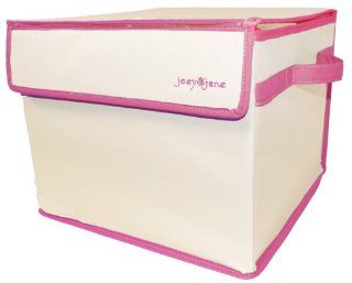 Kangaroom Joey & Jane Collapsible Medium Toy Box, Pink   Storage And Organization Products