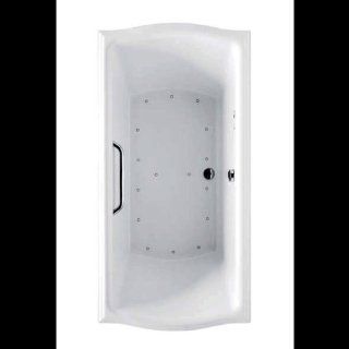 TOTO ABA781L 01LCP Clayton AirBath 60 Inch by 32 Inch, Cotton White   Freestanding Bathtubs  