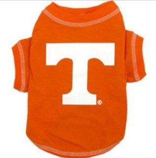 NCAA Dog Tee Shirt Size Medium (16" H x 7" W x 0.2"), NCAA Team Tennessee  Pet Shirts 