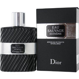 Christian Dior Eau Sauvage Extreme Men Eau de Toilette Intense Spray, 3.4 Ounce  Beauty