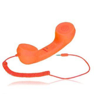 3.5 mm Retro Phone   Orange Cell Phones & Accessories