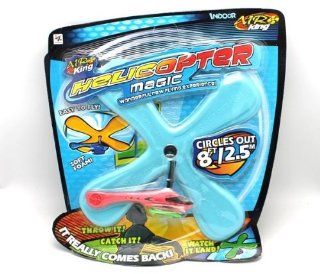 Air King Indoor Helicopter Boomerang Magic Circles Out & Comes Back   Case of 90 Toys & Games
