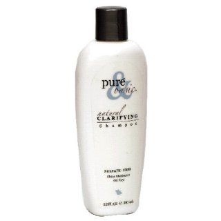 Pure & Basic Shampoo, Natural Clarifying, 12 Ounces (Pack of 3)  Hair Shampoos  Beauty