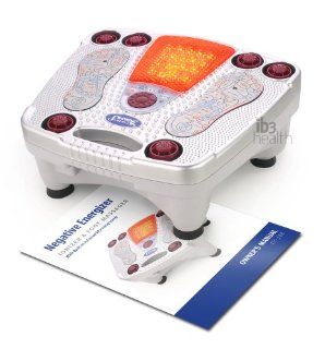 NEGATIVE ENERGIZER INFRARED FOOT MASSAGER with High Voltage ionizer  Not just a run of the mill foot massager. The CY 788 increases your body's negative ions, known to boost energy and brighten your mood. Includes a small fluorescent wand (see picture