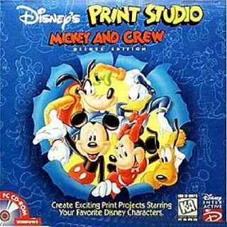 Mickey & Crew Print Studio Deluxe Edition (Jewel Case) Software
