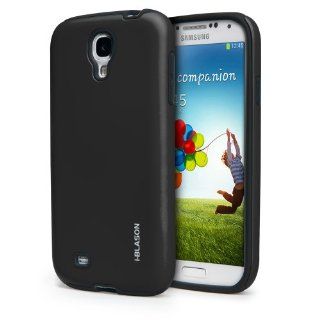 i Blason Dual Layer Hybrid Case Compatible with Samsung Galaxy S4 S 4 SIV S IV i9500 with Soft Silicone Inner Case and Hard Outter Shell (Sprint, AT&T, T Mobile, US Cellular, Verizon and International Carriers) Manufactured by i Blason (Black) Cell Ph