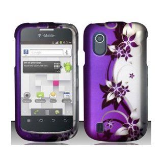 4 Items Combo For ZTE Concord V768 (T Mobile) Purple Silver Vines Design Hard Case Snap On Protector Cover + Car Charger + Free Stylus Pen + Free 3.5mm Stereo Earphone Headsets 9789862416402 Books