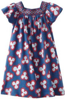 Tea Collection Baby girls Infant Baobab Blossom Mini Dress, Blue Nova, 12 18 Months Clothing