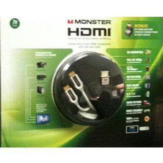 Monster Cable 2 meter HDMI Cable with 90 degree HDMI Adapter (MCRADPTHD7) Electronics