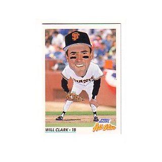 1992 Score #773 Will Clark AS Sports Collectibles