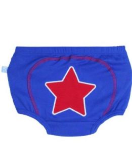 RuggedButts Blue 'Star' Diaper Cover   0 3m Infant And Toddler Bloomers Clothing