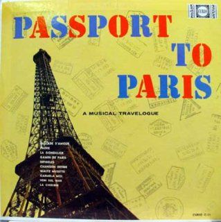 Passport To Paris ~ Musical Travelogue SS LP Music