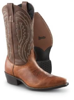 Men's Laredo Macon 12" Western Boots Burnt Orange, BURNT ORANGE, 7 Shoes