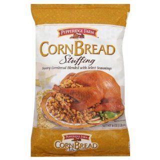 Pepperidge Farm Corn Bread Stuffing 5 14oz bags  Packaged Stuffing Side Dishes  Grocery & Gourmet Food