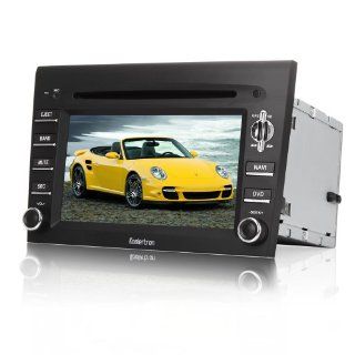 Rupse7 Inch Digital Touch Screen Monitor DVD Navigation System for Porsche 911 997 BOXTER CAYMAN  Vehicle Dvd Players 