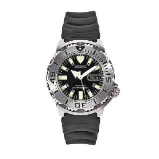 Seiko Men's SKX779K3 "Black Monster" Automatic Dive Watch Seiko Watches