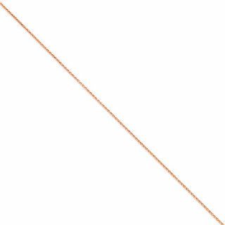 Genuine 14K White Gold Rose Gold 1.40mm Wheat Chain 24 Inches . Chain Necklaces Jewelry