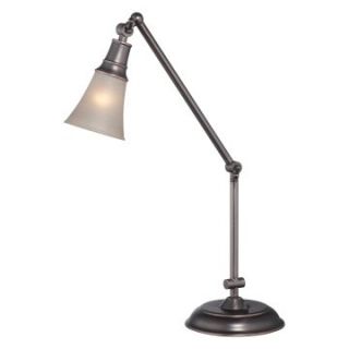 Lite Source Mercede Swing Arm Desk Lamp   Desk Lamps