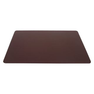 Dacasso Chocolate Leather 17 x 14 Conference Pad   Office Desk Accessories
