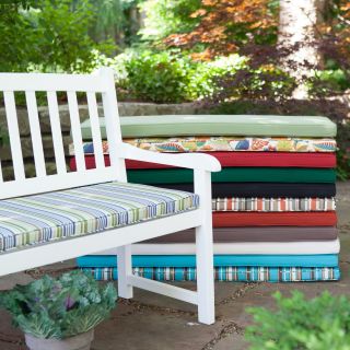 Coral Coast 45 x 18 Outdoor Cushion for Benches and Porch Swings   Frames & Accessories