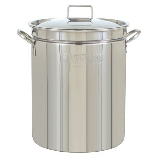 Bayou Classic Stainless Steel Stockpot with Lid   Stockpots & Fryer Baskets